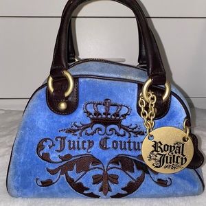 Blue juicy couture bowler bag!